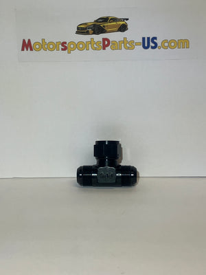 Fragola Performance Systems -16 AN Tee Adapter Fitting with a Female Swivel on the Side (Part #498208-BL
