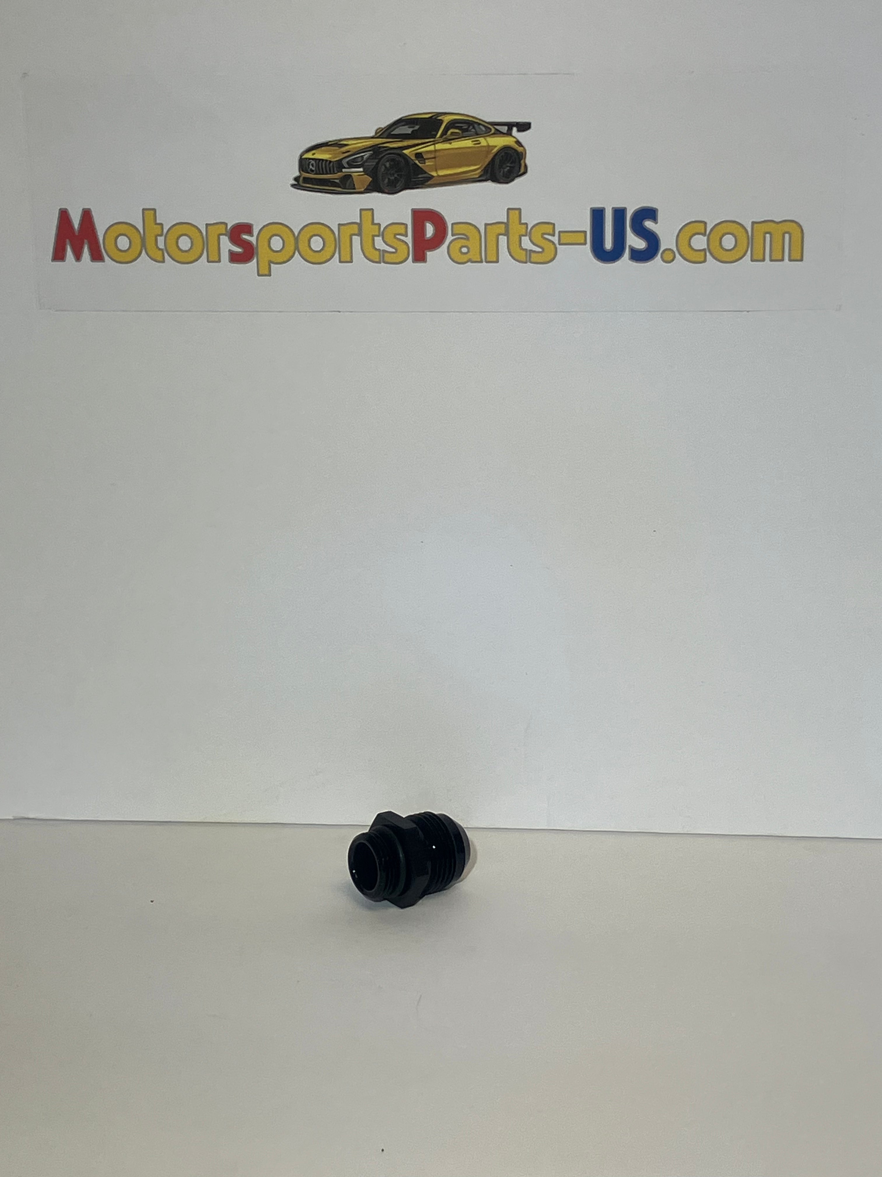 -12 AN Male to -10 Male O-ring Anodized Black